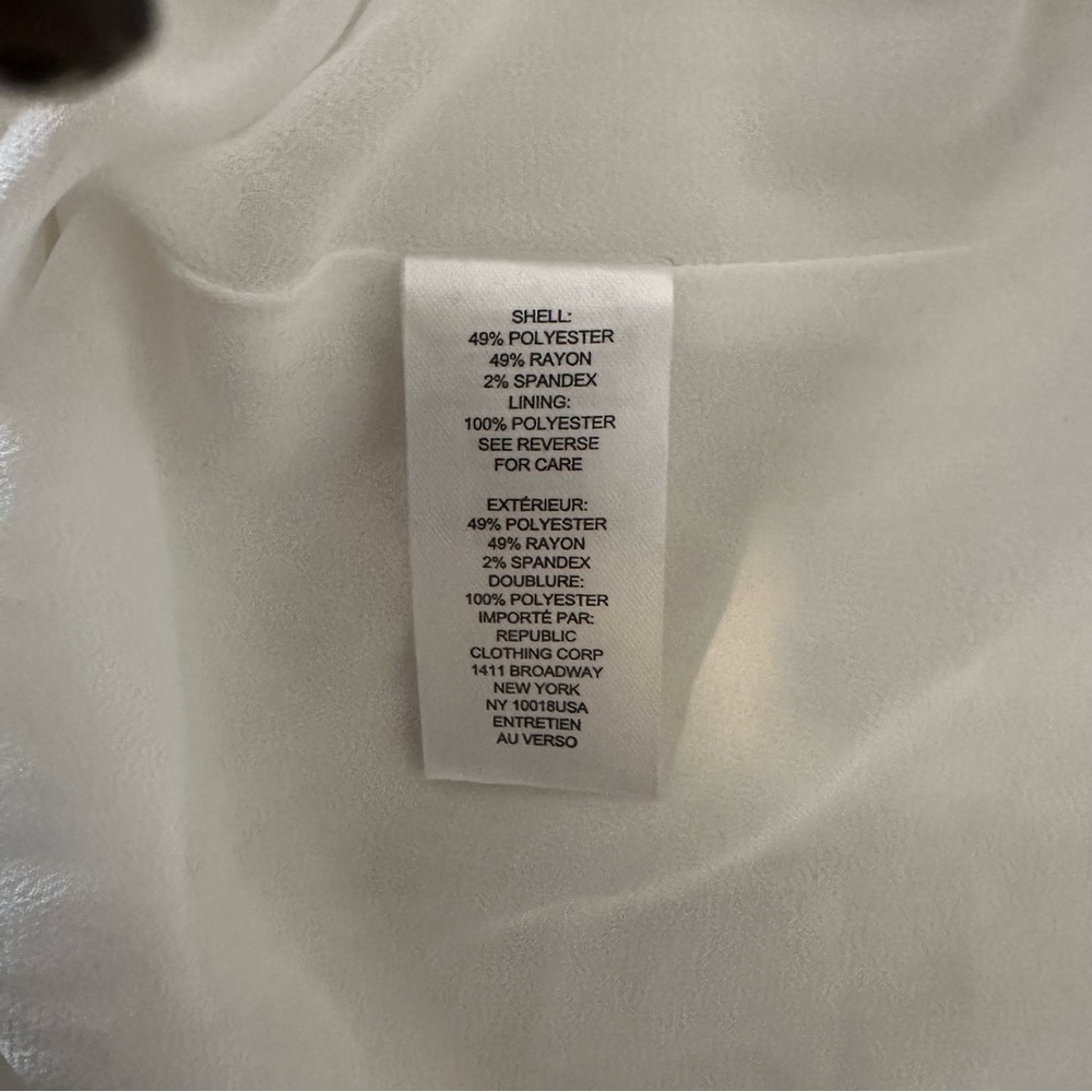 NWT T Tahari Ruffle Tiered Gingham Midi Dress Blue Gray White Lined Size XL. - Picture 7 of 7